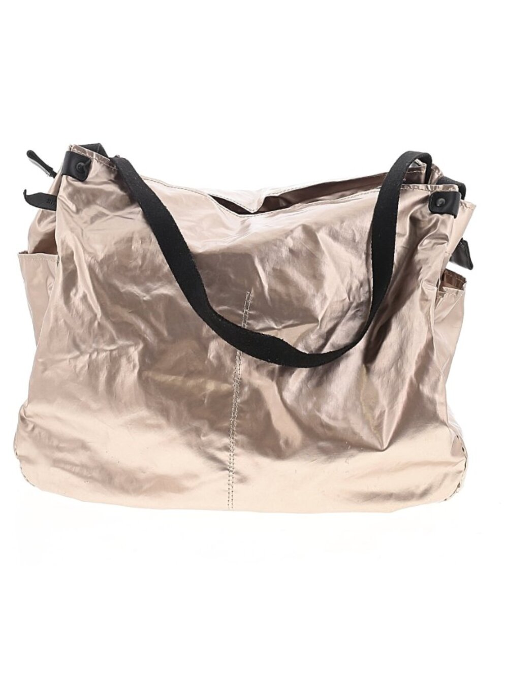 Jack Gomme Levant Tote Bag Champagne Metallic Shoulder Bag Travel Lightweight - Picture 2 of 12